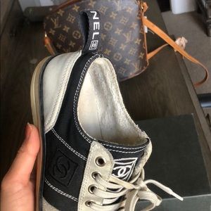 Chanel tennis shoes sneakers
